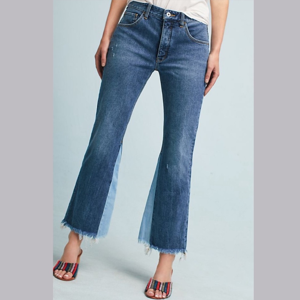 🆕NWT Anthropologie Pilcro High-Rise Flare Jeans